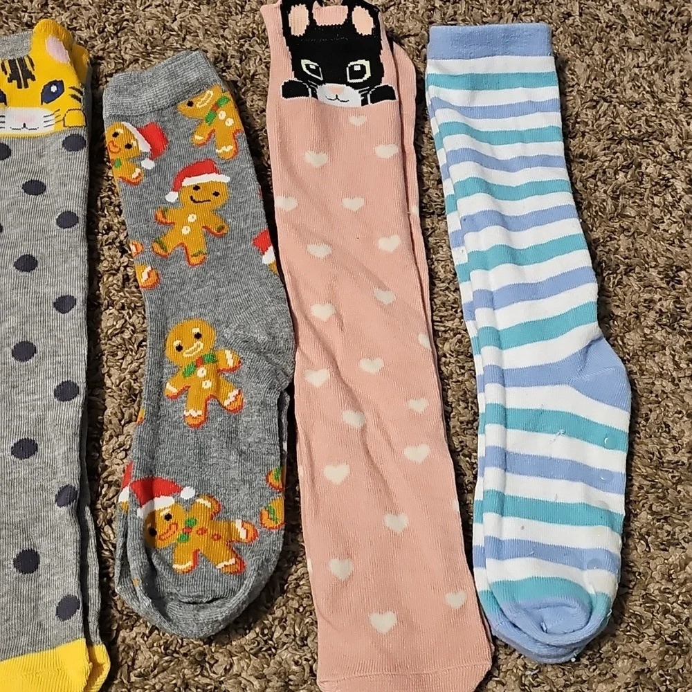 Kids Youth Lot Of Socks. New And Gently Used!!